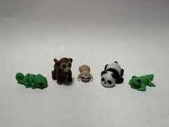 NEW! 3D Printed Articulated/Flexible Animals! Multiple Sizes!