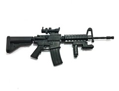 1/6 Scale MK18 Assault Rifle Carbine Gun US Navy Miniature Toy Action Figure