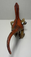 Dinosaur Action Figures Dilophosaurus(8 in) & Velociraptor(7 in) Toys-Lot of 2