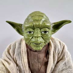 Star Wars Sideshow Collectible 1/6 Yoda Jedi Mentor Exclusive ORANGE Snake = NEW