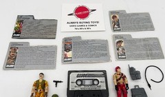 1986 Special Missions Brazil Set Complete w/ Cassette Tape & File Cards GI Joe