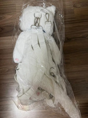 The Disastrous Life of Saiki K. Kusuo 60cm Cute White Cat Collectible Plush Bag