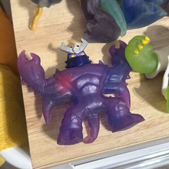 Moose Goo Jit Zu lot Of 10 One Sealed Rare Stretch Liquid Filled Figures