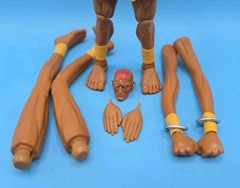 Jada Toys Street Fighter II Ultra Dhalsim 6″ Action Figure Complete Ships Fast!!