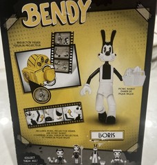Bendy and the Ink Machine Wave 3 Boris Action Figure Picnic Basket & Projector