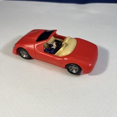 SUPERMAN The Animated Series Lois Lane in Car Pull Back Toy 1997 Burger King DC