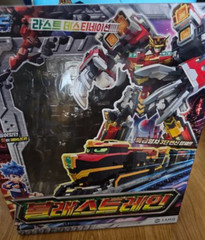Metal Cardbot S BLASTRAIN Blast Train 2025 Red Transforming Robot Diesel Trains