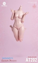 US Worldbox 1:6 AT202 Pale Skin Plump Hip 12 inch Female Action Figure Body Toys