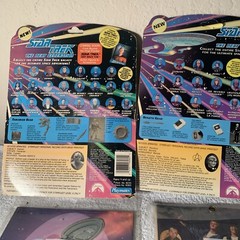 Star Trek The Next Generation Lot Benzite + Dathon 1993 Playmates Plus 2 Comics