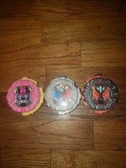 kamen rider zi-o ride watch lot – lazer turbo, build genius, and crossz magma