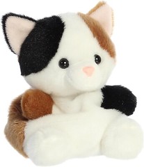 Aurora Plush Toy Adorable Palm Pals #33877 Peebs Calico Cat 5 inches NWT