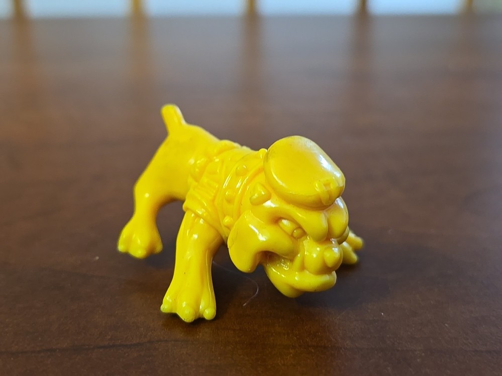 Vintage TMNT Raph the Green Teen Beret Biting Bulldog Figure