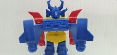 Robot Keishi Gomme Retro 7.5cm Figure Rubber Build Used Multicoloured READ