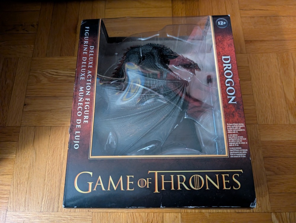 Mcfarlane Toys Game Of Thrones HBO Drogon Black Dragon Deluxe Action Figure