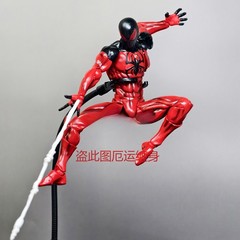 CT Mess Toys Shadow Ver Scarlet Spider-Man Kaine Parker Action Figure Toy Boxed