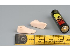 TBLeague 2022-T04A 1/12 Scale Pale Skin Female Feet Model