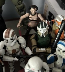 HUGE Star Wars Clone Wars Army Lot 100+ Figures Clone Troopers Commanders Droids