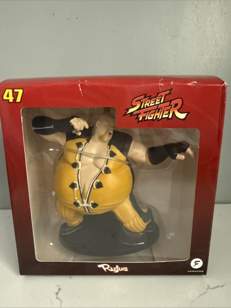 Fanhome Street Fighter Rufus Figure in box Sealed