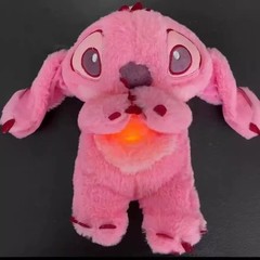 Kawaii Stitch Sleep Plush Toy – Calm Music, Lights & Breathing Effect Kids Gift