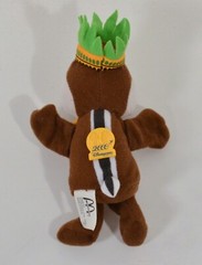 RARE 2000 Polynesian Chip 6″ McDonald’s EUROPE Plush Figure Disney Chip & Dale