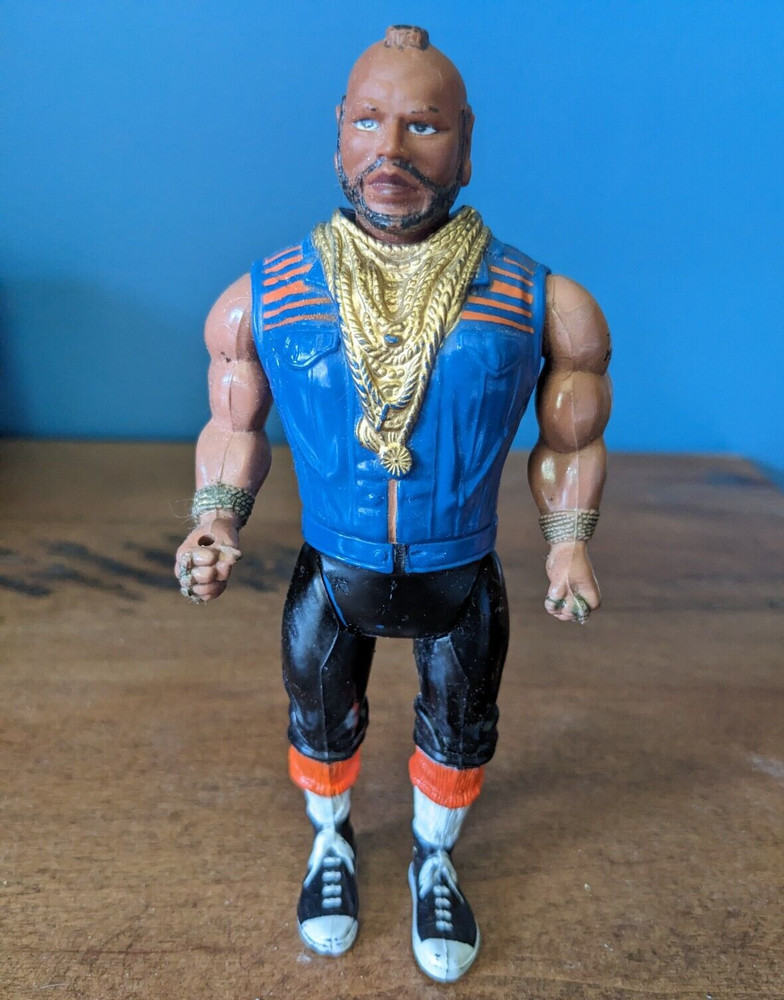 THE A-TEAM – B.A. Baracus Mr. T Action Figure 6″ 1983 Cannell Toys 83