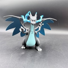 Pokémon Mega Charizard X Black & Blue Articulated Action Figure Toy