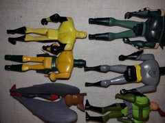 Huge Action Figure Lot of 15 DC Universe Justice League Unlimited 4″ Blue Beetle