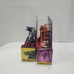 Lot 2: MonsterVerse Godzilla Kong New Empire TITANUS SCYLLA & Monarch Ion Dragon