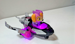 Paw Patrol The Mighty Movie Skye Mighty Movie Jet Lights & Sounds TESTED WORKS