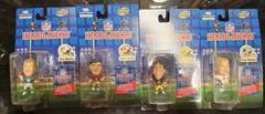 4 1996 NFL FOOTBALL HEADLINERS 9″ QB LOT AIKMAN YOUNG FARVE MARINO HOF