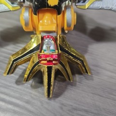 BANDAI Power Rangers Wild Force Deluxe Yellow Eagle Zord Gaoranger Power Animal