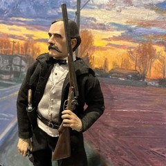 Wyatt Earp Sideshow Six Gun Legends 2001 1:6 Opened