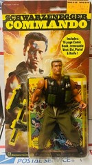Vintage 1985 Diamond Toymakers Arnold Schwarzenegger Commando Matrix nice sealed