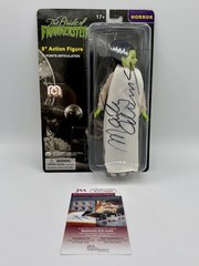 Marty Abrams Signed Mego Bride Of Frankenstein 8in Action Figure JSA Witness
