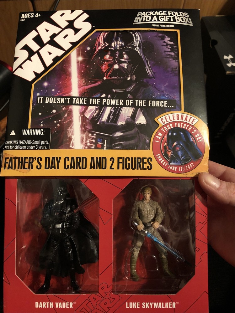 Star Wars Darth Vader & Luke Skywalker 30TH ANNIVERSARY father’s day multipack