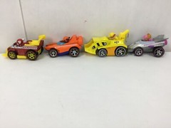 Paw Patrol Toys Metal/Plastic Die Cast Cars 4 Assorted Vehicles Lot 3
