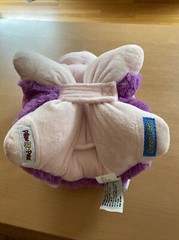 Dream Lites Pillow Pets Butterfly Pink Purple Light-Up Nightlight Stars Pattern