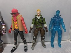 Fortnite 4-Inch Action Figure Lot Of 6 Authentic