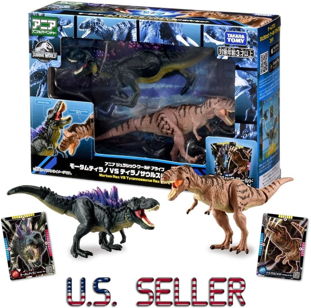 Takara Tomy ANIA Jurassic World Alive Mortem Rex VS Tyrannosaurus Rex Gen 2 2026