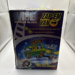 New Vintage 1997 Galoob MIB Men In Black ZAP-EM VAN w/ Alien Spaceship