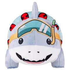 20CM Jeff The Land Shark PlushToy Cartoon Anime Cute Dolls Soft Stuffed Toy