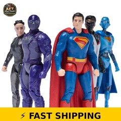 DC Comics Superman 5-Pack Action Figures Set for Ages 4 and Up