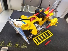 LOADED! NOS Original 1981 1985 Voltron Yellow Lion TOEI B D Golion Action Figure