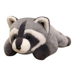 Cute Raccoon Plush Toy Stuffed Animals Soft Doll Pillow Grey Raccoon Toys Birthd