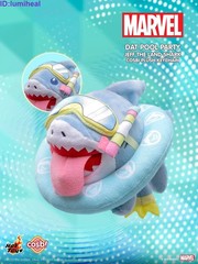 Marvel Jeff The Land Shark Cosbi Plush Keychain Confirmed Figure Toy Gift