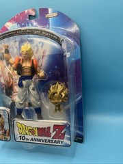 Dragon Ball Z 10th Anniversary Collector Edition SS Gogeta 2005 Jakks Pacific
