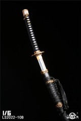 LS2022-10 1/6 Japanese Samurai Sword Knife Model Toy for 12” Action Figure Body
