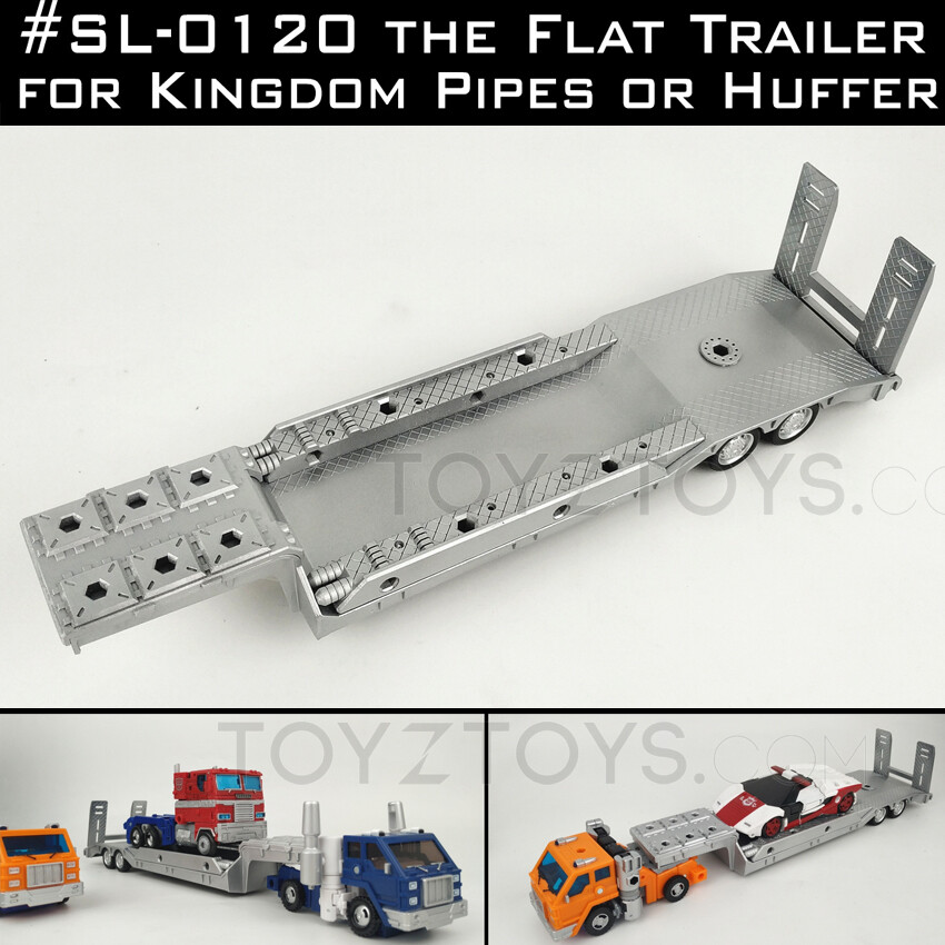Shockwave Lab SL-120 Flat Trailer For Kingdom Pipes or Huffer Flat Trailer kit