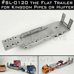 Shockwave Lab SL-120 Flat Trailer For Kingdom Pipes or Huffer Flat Trailer kit