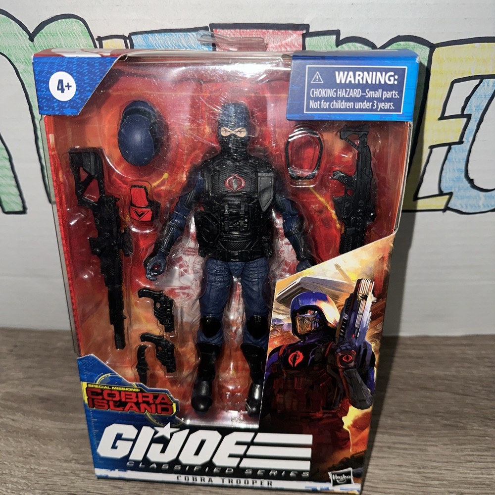 Cobra Trooper 12 Island G.I. JOE COBRA Classified MOC NEW
